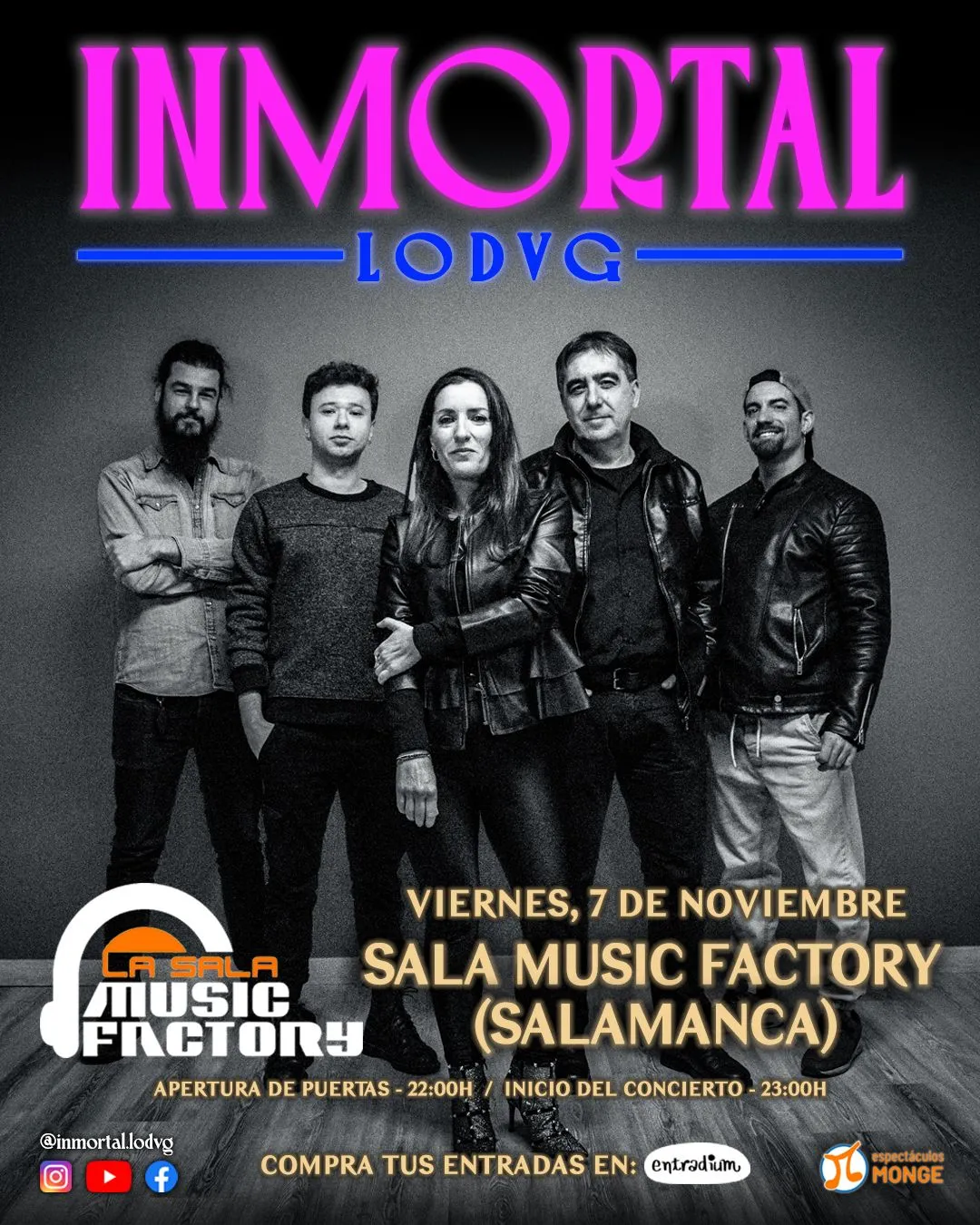INMORTAL – TRIBUTO A LA OREJA DE VAN GOGH (LODVG)