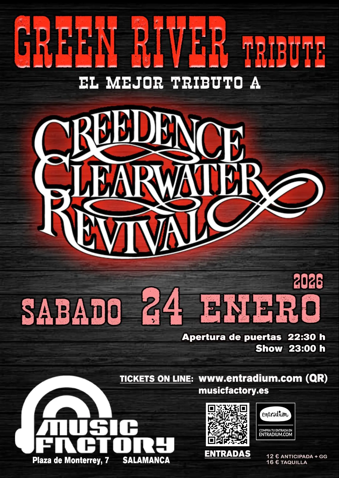 GREEN RIVER – TRIBUTO A CREEDENCE CLEARWATER REVIVAL