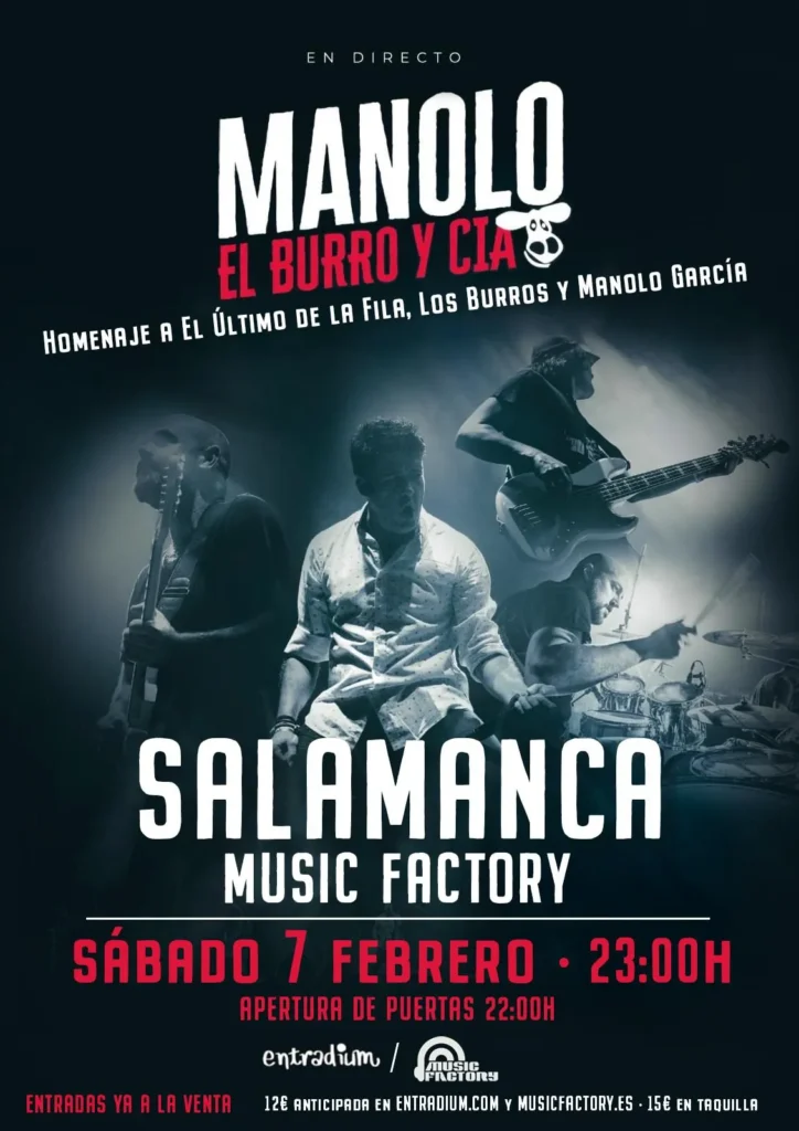 Manolo El Burro y Cía en Music Factory