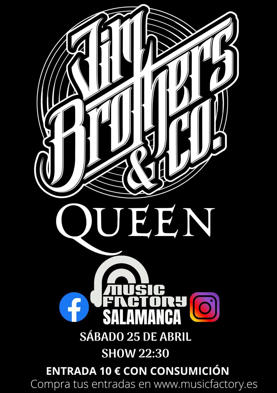 JIM BROTHERS & CO – TRIBUTO A QUEEN