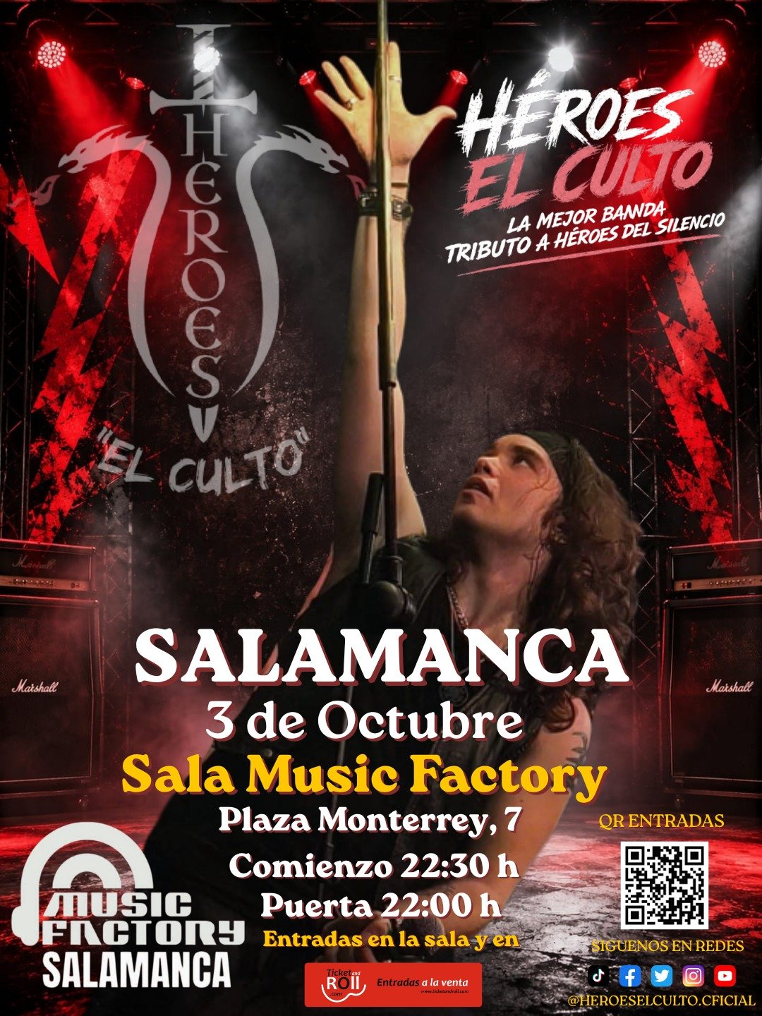 HÉROES EL CULTO — TRIBUTO A HéROES DEL SILENCIO